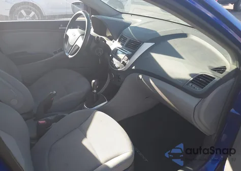 2012 Hyundai Accent Gls from USA, damaged, VIN KMHCT4AE1CU131548